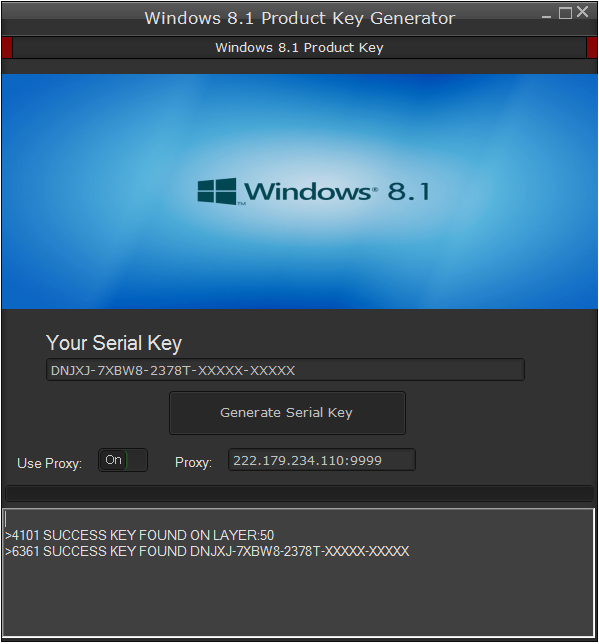 Windows 8.1 new product key